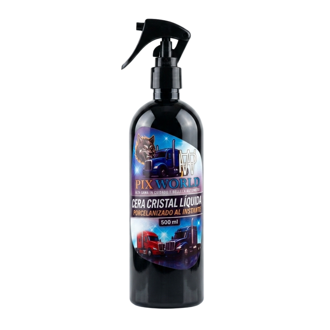 Cera Cristal Líquida Pix World - Porcelanizado Al Instante (500ml)