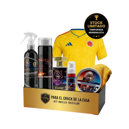 Kit Brillo Tricolor Pix World – Combo Premium Automotriz (Edición Limitada)